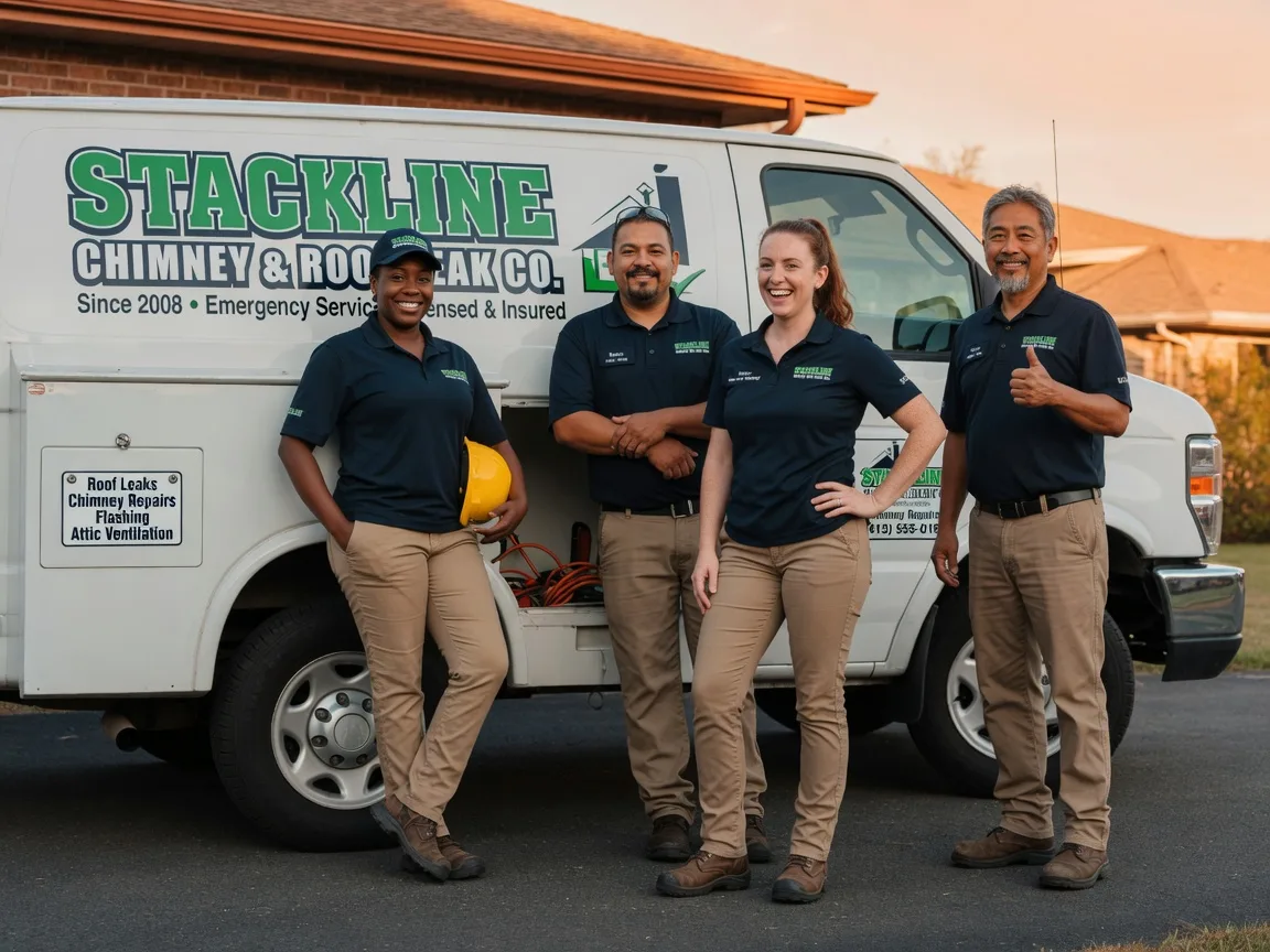 Chimney flashing repair company in Farmington, IA